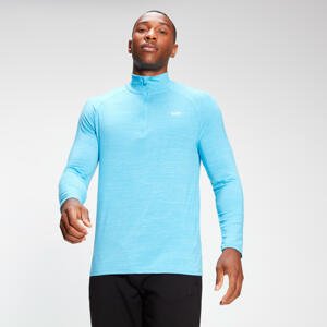 MP Men's Performance 1/4 Zip Top - Bright Blue Marl  - XXS