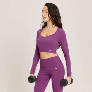 MP Women's Power Long Sleeve Top - Purple - XXL