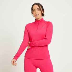 MP Women's Training Slim Fit 1/4 Zip - Magenta  - XXS