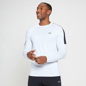 MP Men's Tempo Long Sleeve Top - White - XXS