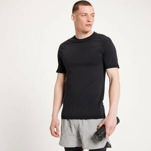 Pánske bezšvové tričko s krátkymi rukávmi MP Tempo Ultra – čierne - XL