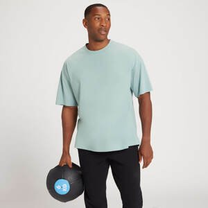 Pánske oversized tričko s krátkymi rukávmi MP Dynamic Training – svetlomodré - XXL