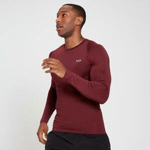 MP Men's Base Layer Long Sleeve Top - Merlot - M