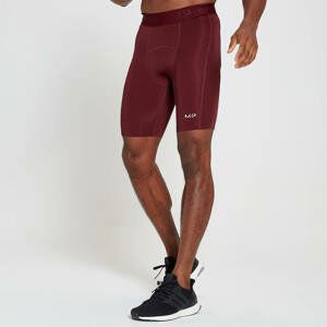 MP Men's Training Base Layer Shorts - Merlot - XS