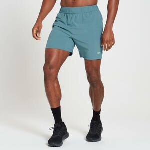 MP Men's Run Graphic Training Shorts - Stone Blue - XS