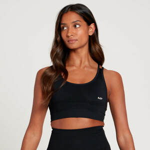 MP Women's Tempo Seamless Sports Bra - Black - XXS