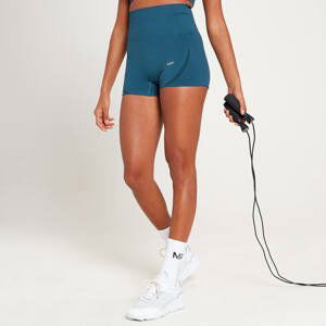 MP Women's Tempo Seamless Booty Shorts - Dust Blue - L