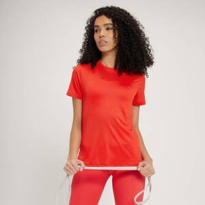 Dámske tričko MP Power Ultra v štýle split-back – červené - XL