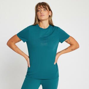 Dámske tričko MP Repeat – modrozelené - XL