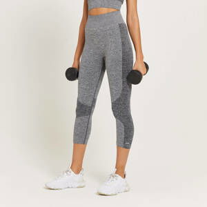 MP Women's Curve High Waisted 3/4 Leggings - Grey Marl  - XL