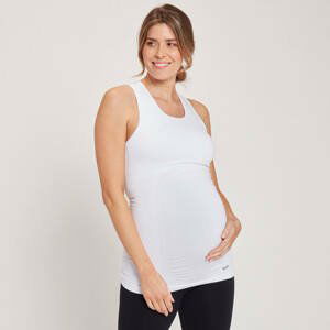Dámske tehotenské bezšvové tielko MP – biele - XL