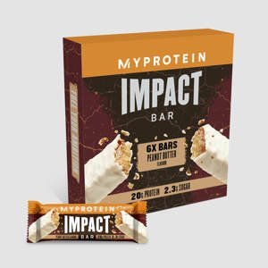 Tyčinka Impact Protein Bar - 6Bars - Arašidové Maslo