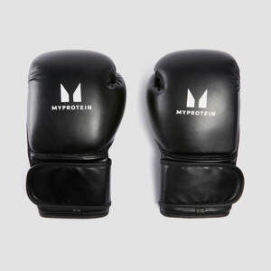 Boxerské rukavice Myprotein – čierne - 8oz