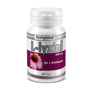 L-lyzín Extra 400 mg/60 kps 500 mg/60 kps