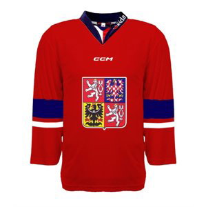 Hokejové reprezentácie hokejový dres Czech Republic  2023/2024 CCM Fandres replica - red David Pastrňák #88 - Novinka