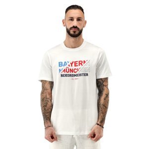 Bayern Mníchov pánske tričko Rekordmeister white - Novinka