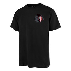 Chicago Blackhawks pánske tričko Backer 47 ECHO Tee black - Novinka