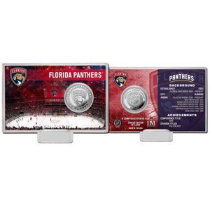 Florida Panthers zberateľské mince History Silver Coin Card Limited Edition od 5000 - Novinka