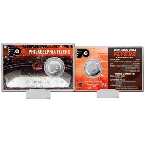 Philadelphia Flyers zberateľské mince History Silver Coin Card Limited Edition od 5000 - Novinka