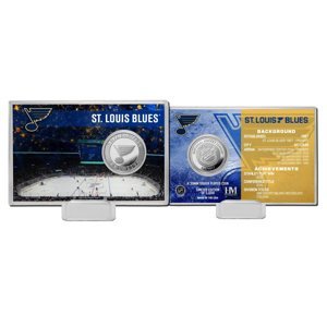 St. Louis Blues zberateľské mince History Silver Coin Card Limited Edition od 5000 - Novinka