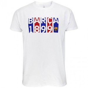 FC Barcelona pánske tričko Flag White - Novinka