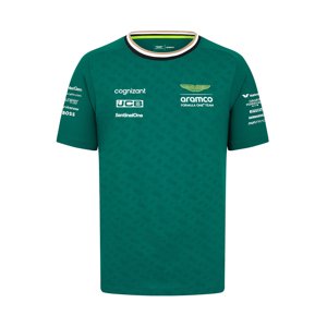 Aston Martin pánske tričko Alonso green F1 Team 2024 - Novinka