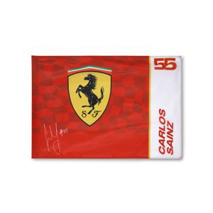 Ferrari vlajka Sainz F1 Team 2024 - Novinka