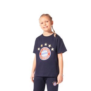 Bayern Mníchov detské tričko Essential navy - Novinka