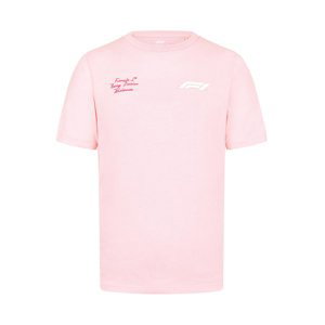 Formule 1 pánske tričko RDW Primrose Pink F1 2024 - Novinka