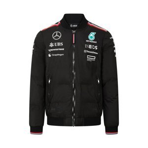 Mercedes AMG Petronas pánska bunda Winter black F1 Team 2024 - Novinka