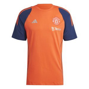 Manchester United pánske tričko Tee bright orange - Novinka