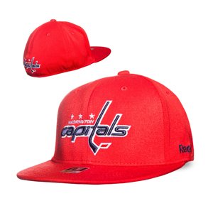 Washington Capitals čiapka flat šiltovka Reebok REE red