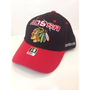 Chicago Blackhawks čiapka baseballová šiltovka Marián Hossa #81 Structured Flex 15