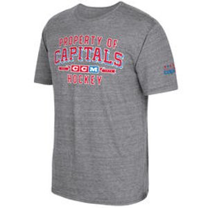 Washington Capitals pánske tričko CCM Property Block Tri-Blend