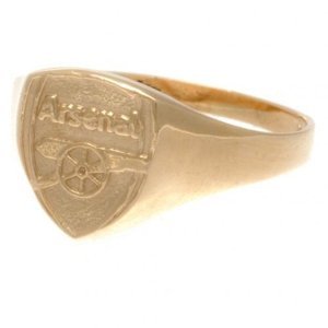 FC Arsenal prsteň 9ct Gold Crest Medium