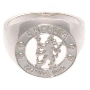 FC Chelsea prsteň Sterling Silver Ring Large