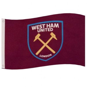 West Ham United vlajka Flag CC - Akcia
