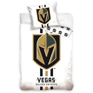 Vegas Golden Knights obliečky na jednu posteľ TIP White