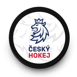 Hokejové reprezentácie puk Czech Ice Hockey logo lion