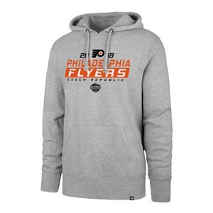 Philadelphia Flyers pánska mikina s kapucňou 47 Brand Headline Hood NHL grey GS19
