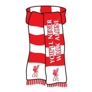 FC Liverpool plechová cedula scarf small