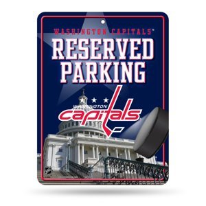 Washington Capitals ceduľa na stenu Auto Reserved Parking