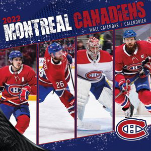 Montreal Canadiens kalendár 2022 wall calendar - Akcia