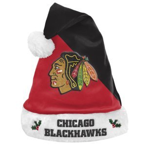 Chicago Blackhawks zimná čiapka foco colorblock santa hat - Akcia