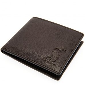 FC Liverpool peňaženka brown leather wallet - Akcia