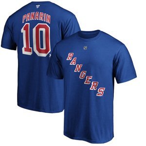 New York Rangers pánske tričko Artemi Panarin Name & Number T-Shirt - Royal - Akcia