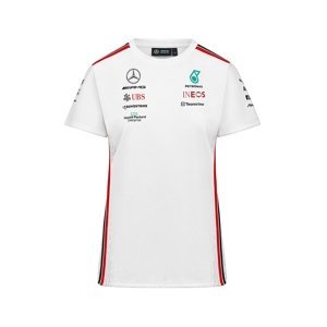 Mercedes AMG Petronas dámske tričko official white F1 Team 2023