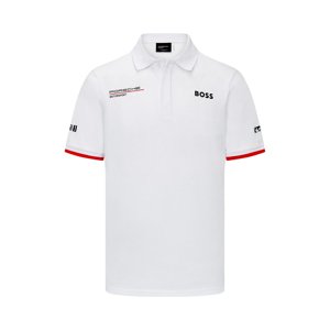 Porsche Motorsport polokošeľa white 2023