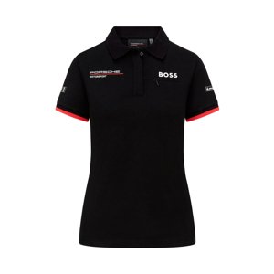 Porsche Motorsport dámske polo tričko Black 2023