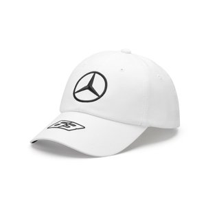 Mercedes AMG Petronas čiapka baseballová šiltovka George Russell white F1 Team 2023